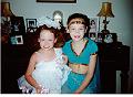 Stephanie and Gretchen ready for their Dance Recital